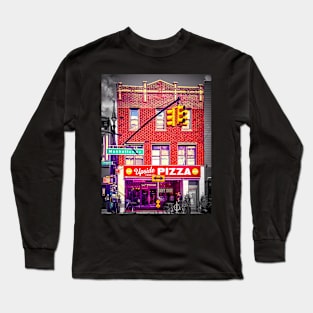 Greenpoint Manhattan Avenue Brooklyn New York City Long Sleeve T-Shirt